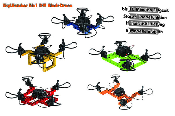 SkyWatcher 5in1 DIY Block-Drone - RTF | No.9990